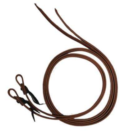 Gympie Saddleworld & Country Clothing Reins Brown Ezy Ride Heavy Leather Split Reins (REHFHFSRH)