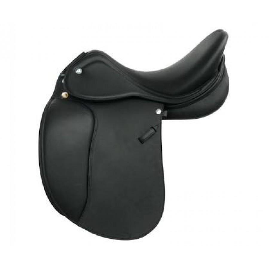 Gympie Saddleworld & Country Clothing Saddles 16in / Black Prestige Lucky Dressage Saddle
