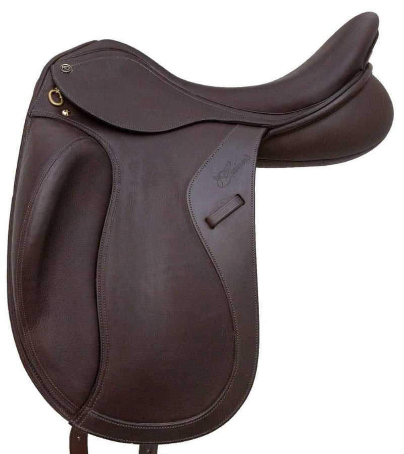 Gympie Saddleworld & Country Clothing Saddles 16in / Brown Trainers Jessica Deluxe Mono Flap Dressage Saddle