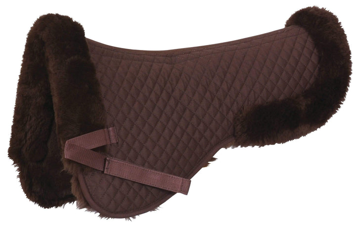 Gympie Saddleworld & Country Clothing Specialty Saddlepads Full / Brown Grainge Golden Fleece Half Pad