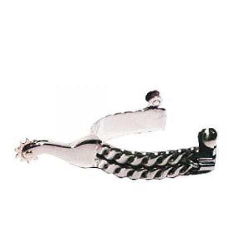 THS Double Twisted Wire Band Spurs - Gympie Saddleworld & Country Clothing