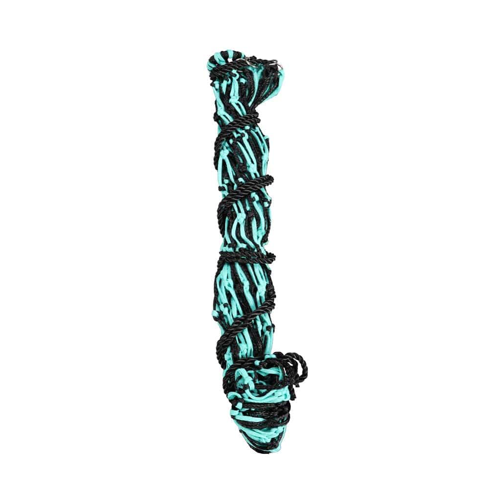 Gympie Saddleworld & Country Clothing Stable & Tack Room Accessories Large / Turquoise and Black Vivid Slow Feed Haynet