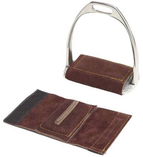 Gympie Saddleworld & Country Clothing Stirrups Brown Zilco Suede Stirrup Iron Covers 895008