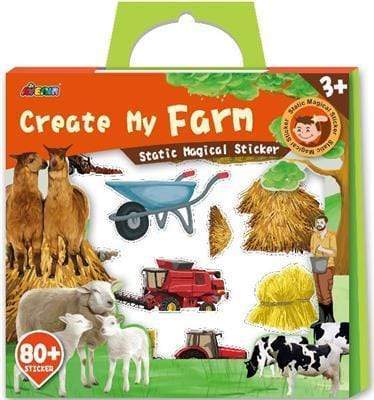 Gympie Saddleworld & Country Clothing Toys Magical Static Stickers Create my Farm