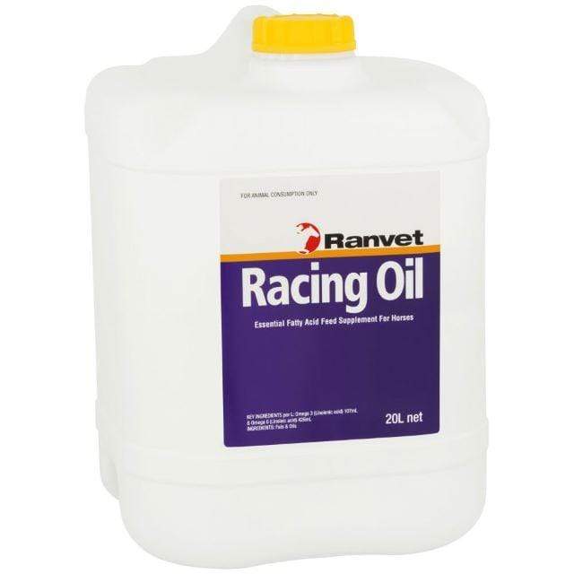 Gympie Saddleworld & Country Clothing Vet & Feed 20 Litres Ranvet Racing Oil