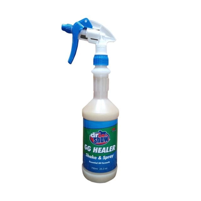 Gympie Saddleworld & Country Clothing Vet & Feed Dr Show Spray GG Healer (PDSGGS)