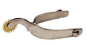 Hill End Stockman Spurs Stainless Steel THS (088950) - Gympie Saddleworld & Country Clothing