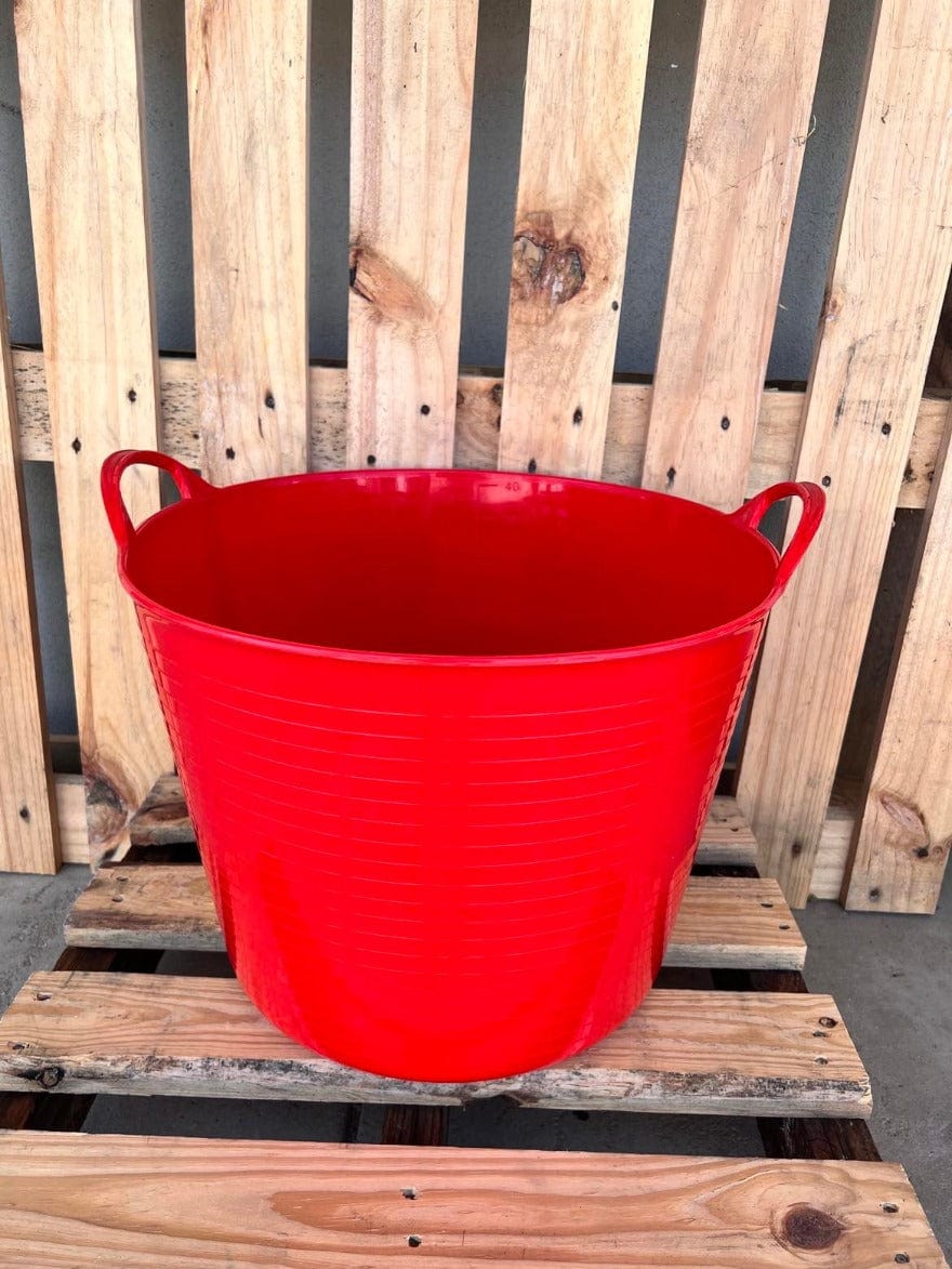 Gympie Saddleworld Feeders & Water Buckets 42L / Red Tuffys Unbreakable Tub