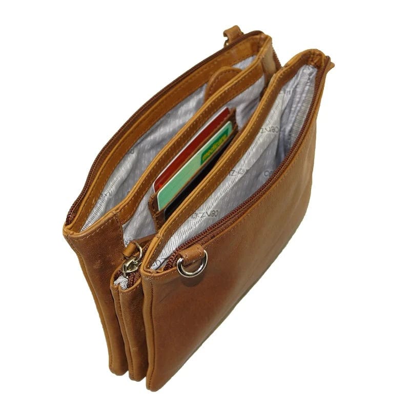 Gympie Saddleworld Handbags & Wallets Tan Leather Clutch (SEOP821)