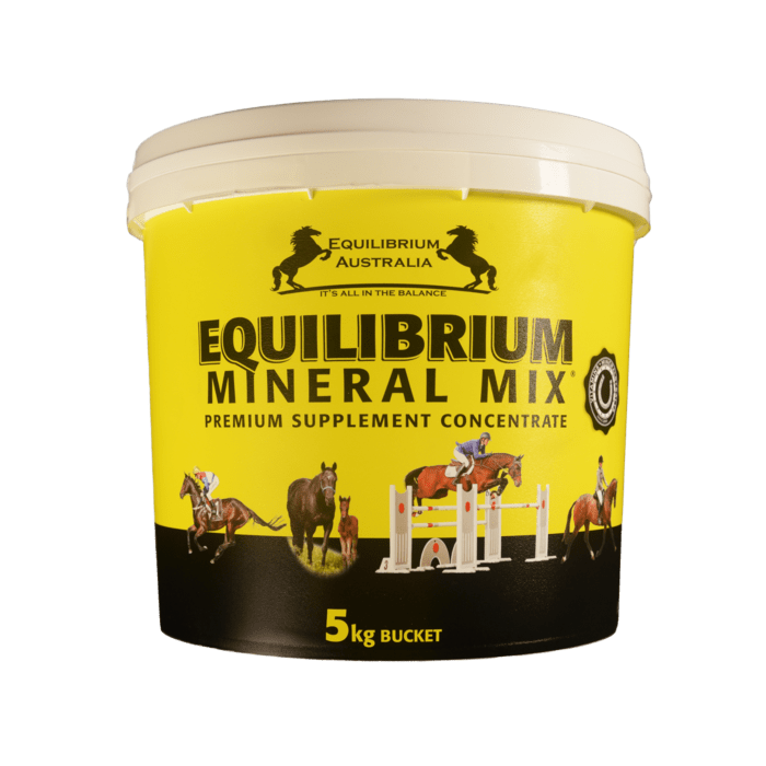Gympie Saddleworld Vet & Feed 12kg Equilibrium Mineral Mix Yellow