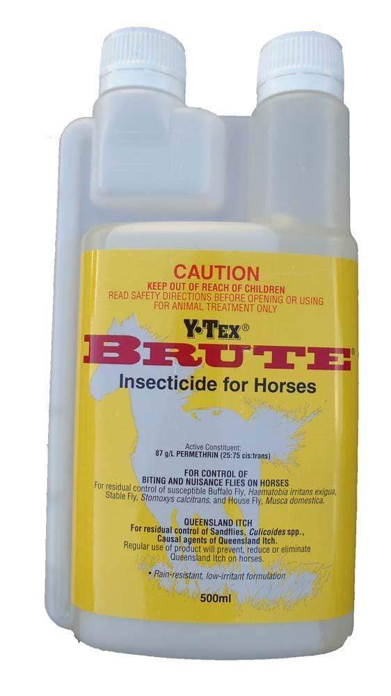 Gympie Saddleworld Vet & Feed 500ML Brute Wipe on Insecticide For Horses 500ml