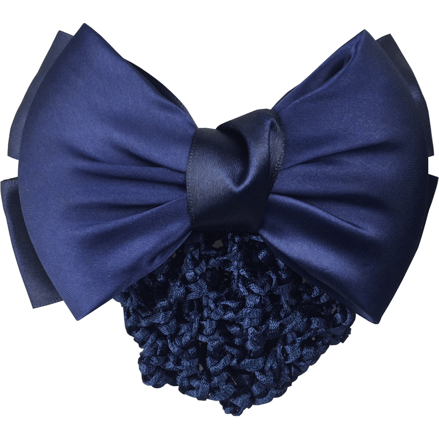 Hamag Hair Net Navy Blue with Bun Net - Gympie Saddleworld & Country Clothing