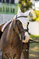 Hampton and Harlow Ear Bonnet White - Gympie Saddleworld & Country Clothing