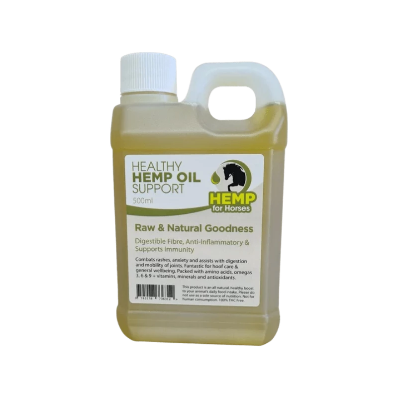 Hemp for Horses Vet & Feed 1L Hemp for Horses Hemp Support Oil (HFHHEMPOIL)