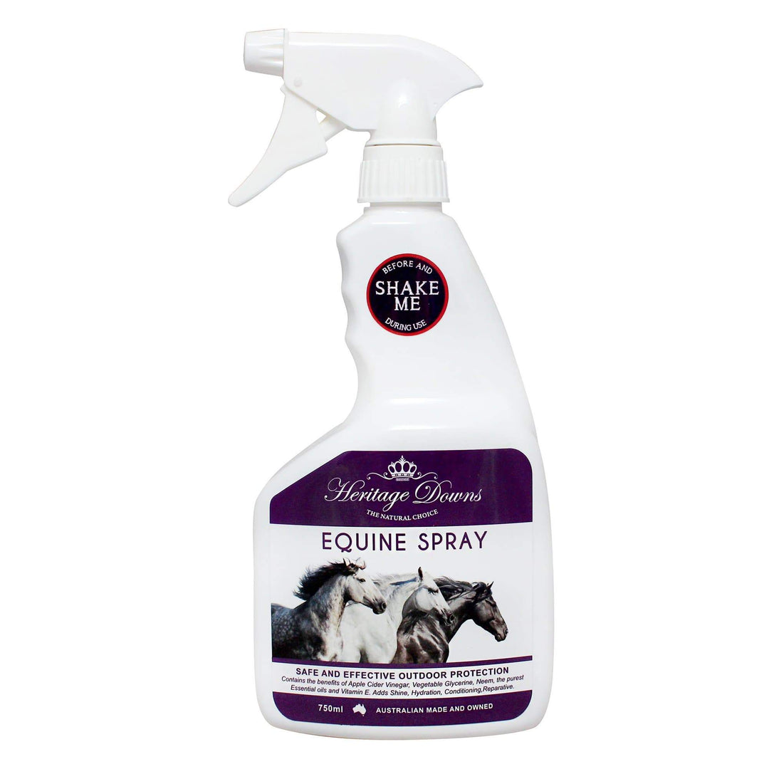 Heritage Downs Equine Spray 750ml - Gympie Saddleworld & Country Clothing