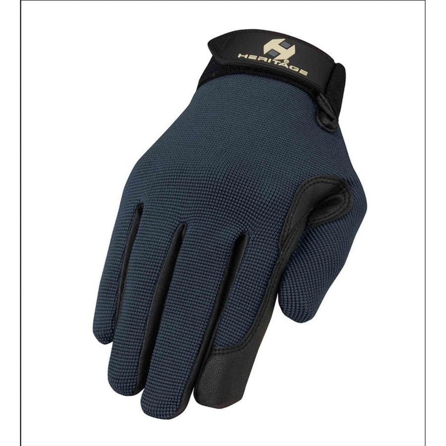 Heritage Gloves 6 HERITAGE PERFORMANCE GLOVES BLACK (HGL100)