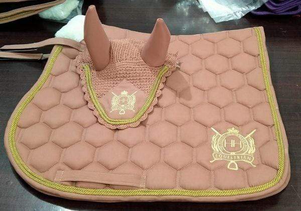 HH Equestrian English Saddle Pads Full / Pink HH Equestrian Saddle Pad
