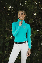 HH Equestrian Womens Riding Tops & Jackets 6 / Aqua HH Equestrian Signature Womens Base Layer