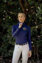 HH Equestrian Womens Riding Tops & Jackets 6 / Navy HH Equestrian Signature Womens Base Layer