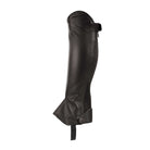 Horze Chaps & Chapettes M / Black Horze Leather Half Chaps (37294)