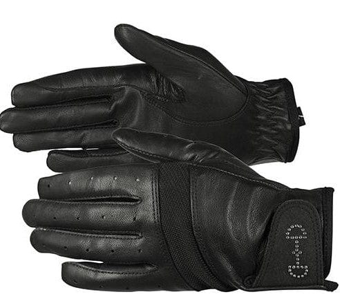 Horze Gloves Horze Leather Mesh Gloves (31697)