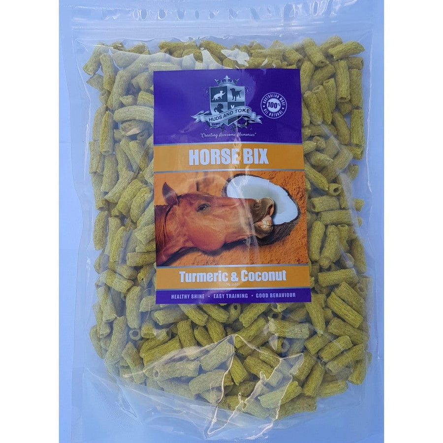 Huds and Toke Stable 100g / Turmeric/ Coconut Huds and Toke Horse Bix