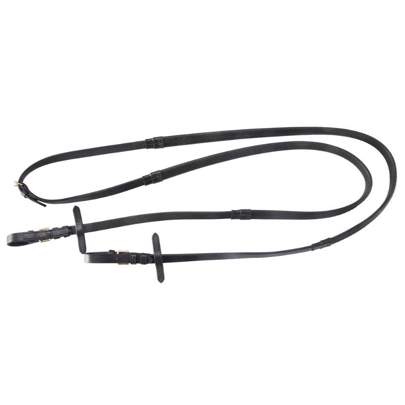 Jeremy and Lord Reins Black J&L Reins Rubber Grip (SRP3720)