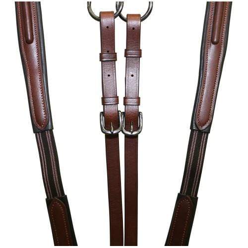 Jeremy & Lord Premier Breastplate with Black Buckles - Gympie Saddleworld & Country Clothing