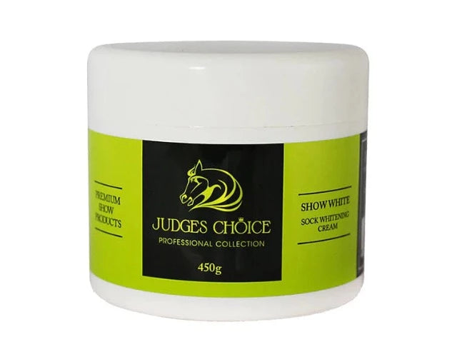 Judges Choice Vet & Feed 450g Judges Choice Snow White Sock Cream (SNOWWHITE)