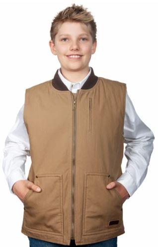 Just Country Kids Jumpers, Jackets & Vests XS / Khaki Just Country Kids Diamantina Vest