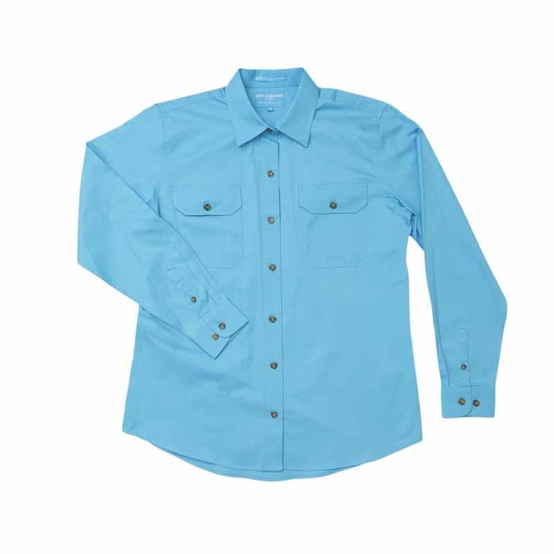 Just Country Womens Shirts Just Country Womens Brooke Full Button Workshirt (50502)