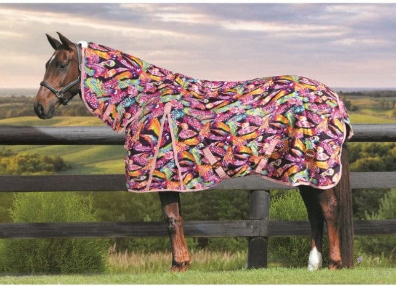 Kozy Winter Horse Rugs 4ft6 / Feathers Kozy 1200D Winter Combo (RUG5815FTH)