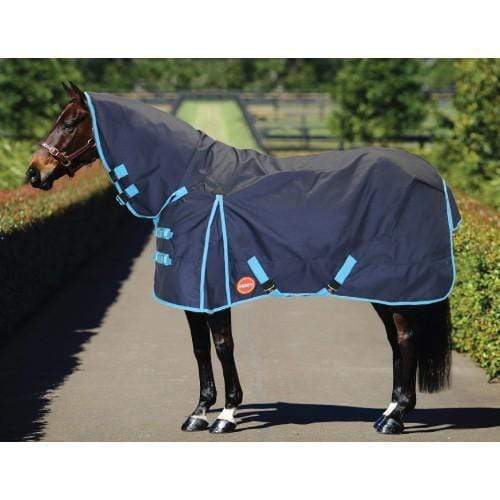 Kozy Winter Horse Rugs 5ft9 / Navy Kozy 1200D Lite Rain Sheet Combo Navy (RUG6910)