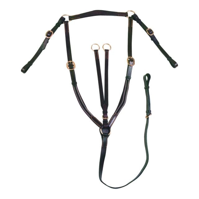 McAlister Breastplates & Martingales Pony / Brown McAlister Elastic Stockmans Breastplate