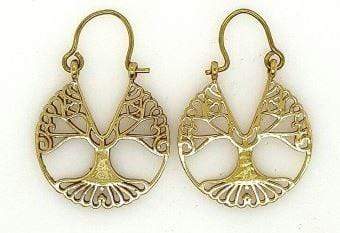 MCJ Brass Plate Earrings - Gympie Saddleworld & Country Clothing