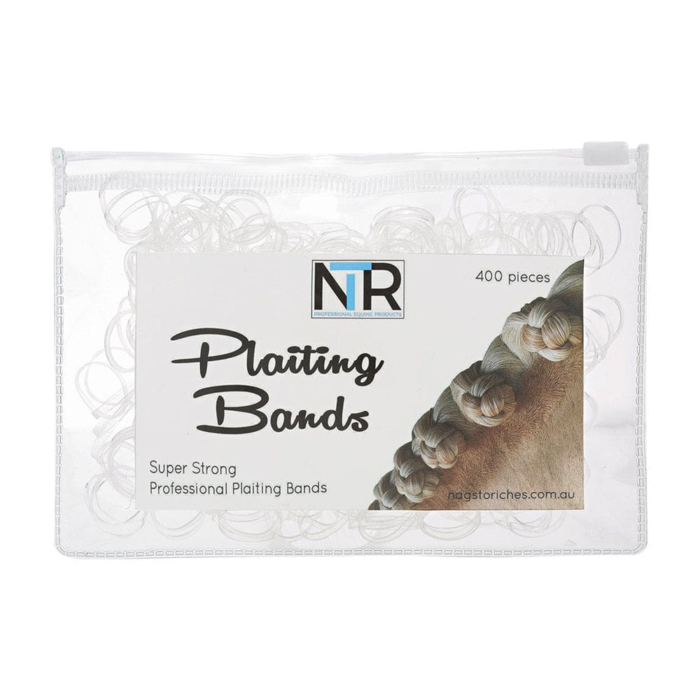 Nags to Riches Vet & Feed Clear Nags to Riches Plaiting Bands (NTRBAND)