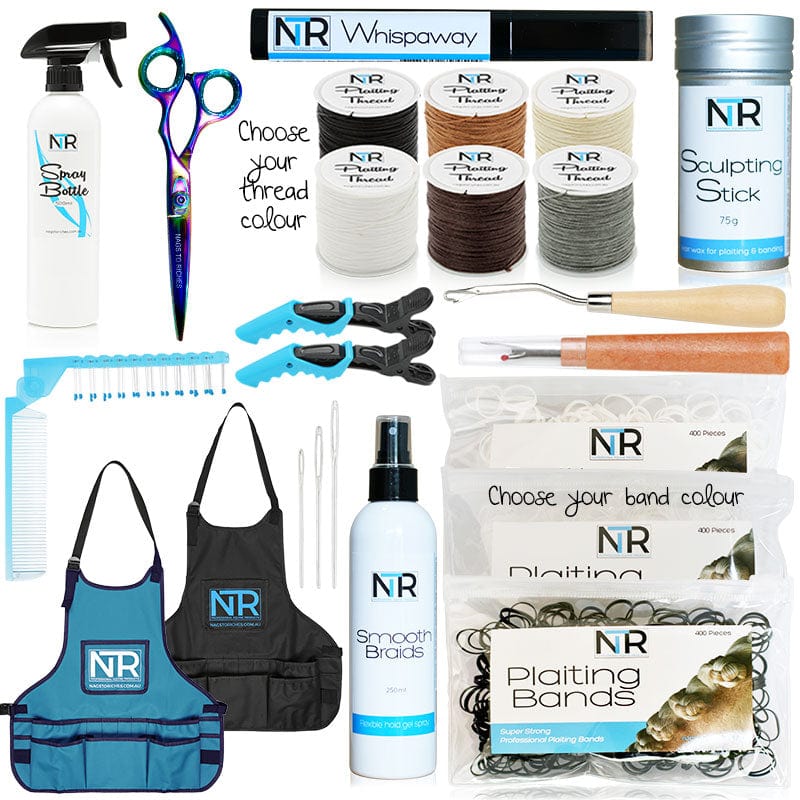 Nags to Riches Vet & Feed Nags to Riches Premium Plaiting Kit (NTRKIT)