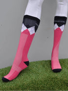 Peter Williams Socks 8-12 / Pink/Navy Peter Williams Kids Socks