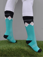Peter Williams Socks 8-12 / Turquoise/Navy Peter Williams Kids Socks