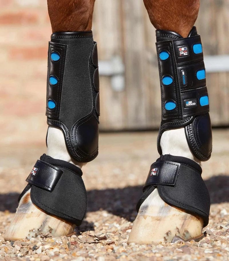 Premier Equine Horse Boots & Bandages M/Front / Black Premier Equine AirCooled Eventing Boots