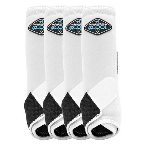 Professionals Choice Horse Boots & Bandages M / White Professional's Choice SMB 2Xcool Sport Boots 4 Pack