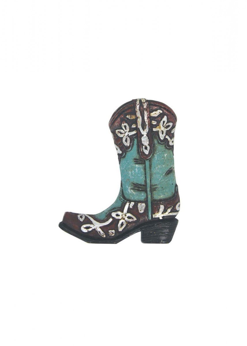 Pure Western Gifts & Homewares Pure Western Turquoise Boot Magnet (P1S1979GFT)