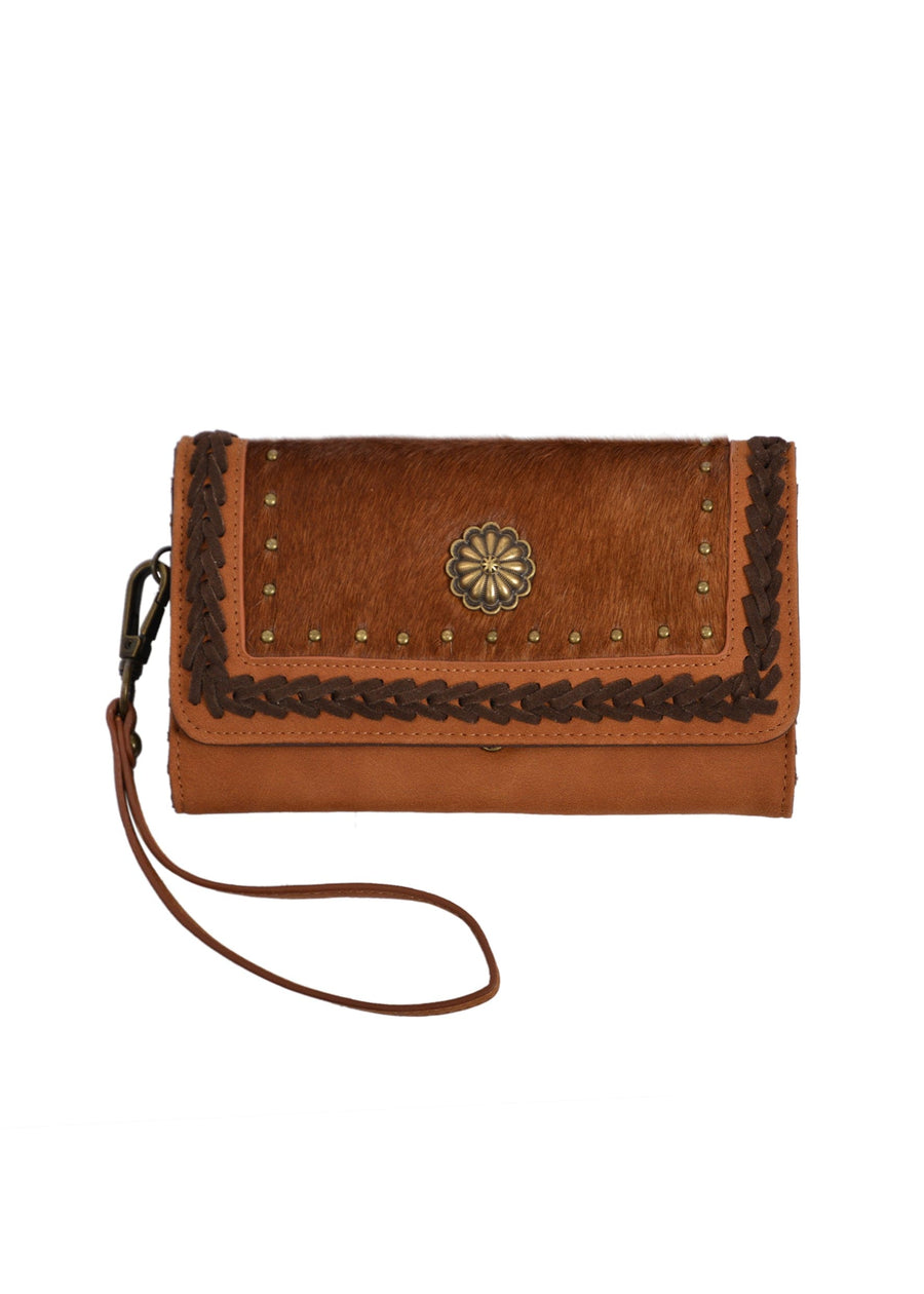 Pure Western Handbags & Wallets Pure Western Amelia Wallet Dark Tan (P2S2953WLT)