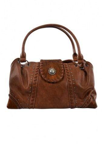Pure Western Handbags & Wallets Pure Western Carissa Handbag Brown (P1S2904HBG)