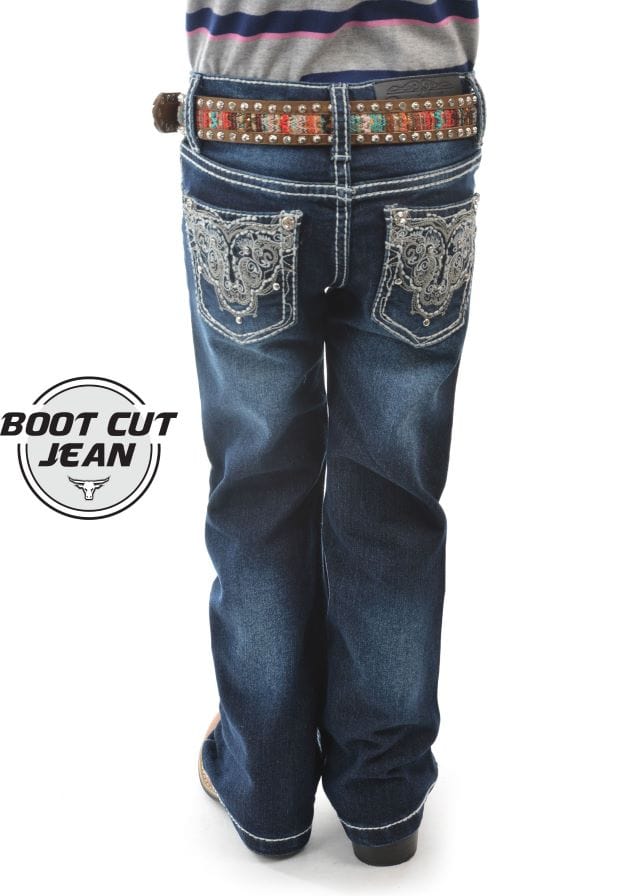 Pure Western Kids Jeans 2 Pure Western Girls Hayley Boot Cut Jeans (PCP5201123)
