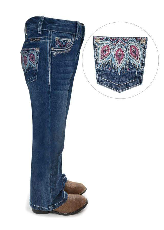 Pure Western Girls Belle Bootcut Jeans PCP5201383 - Gympie Saddleworld & Country Clothing