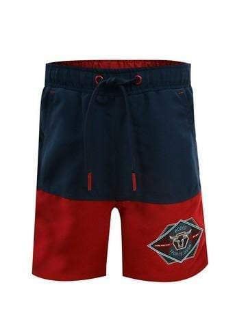 Pure Western Kids Shorts, Skirts & Dresses 6 Pure Western Boys Wright Shorts Navy/Red (P1S3302469)