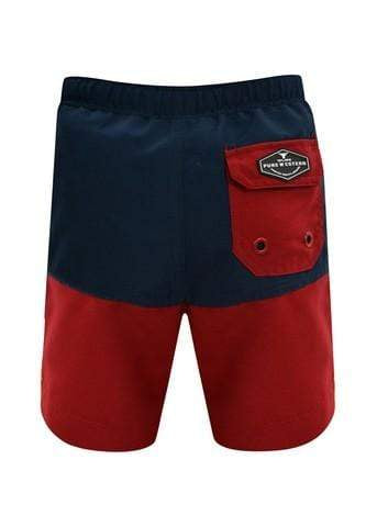 Pure Western Kids Shorts, Skirts & Dresses Pure Western Boys Wright Shorts Navy/Red (P1S3302469)