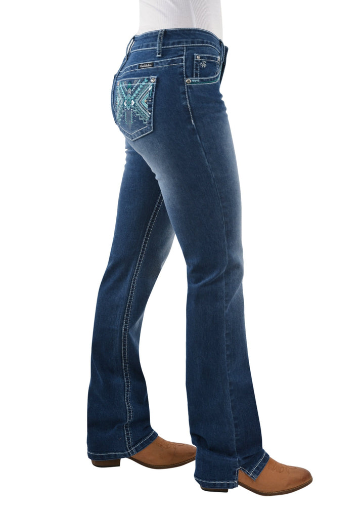 Pure Western Womens Jeans Pure Western Womens Camila Straight Jeans (PCP2212503)