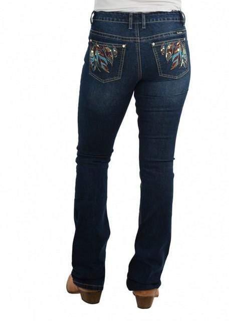 Pure Western Womens Jeans Pure Western Womens Lucinda Jeans 32" Leg PCP2208421